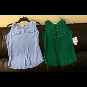 Two Liz Claiborne tank tops